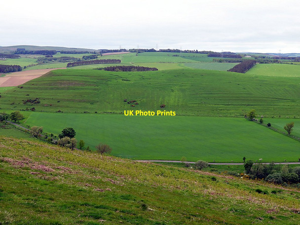 Photo 6"x4" Cultivation terraces on Heddon Hill Branton\/NU0416 c2016