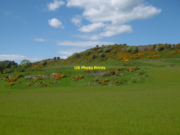Photo 6"x4" Barscube Hill Langbank\/NS3873 c2016