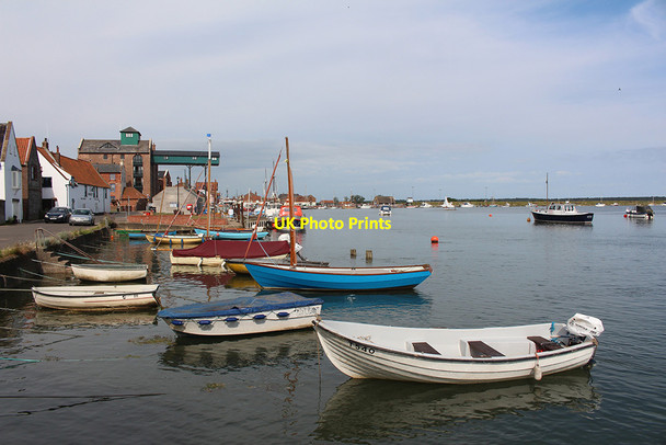 Photo 6"x4" Wells-next-the-Sea Harbour Wells-Next-The-Sea c2015