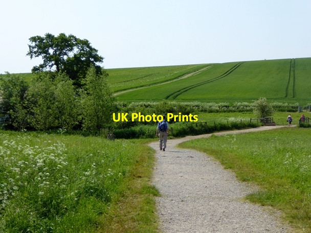 Photo 6"x4" Path to the  West Kennett Long Barrow Avebury\/SU1069 c2016