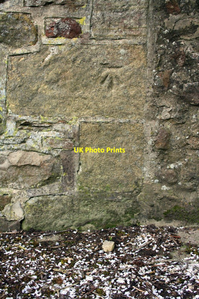 Photo 6"x4" Benchmark at Gandale Farm East Hauxwell c2016