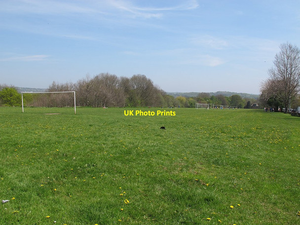 Photo 6"x4" Football pitches alongside Leeds and Bradford Road Horsforth c2016