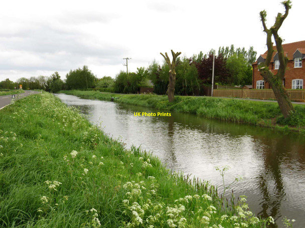 Photo 6"x4" Well Creek by Downham Road Outwell c2016