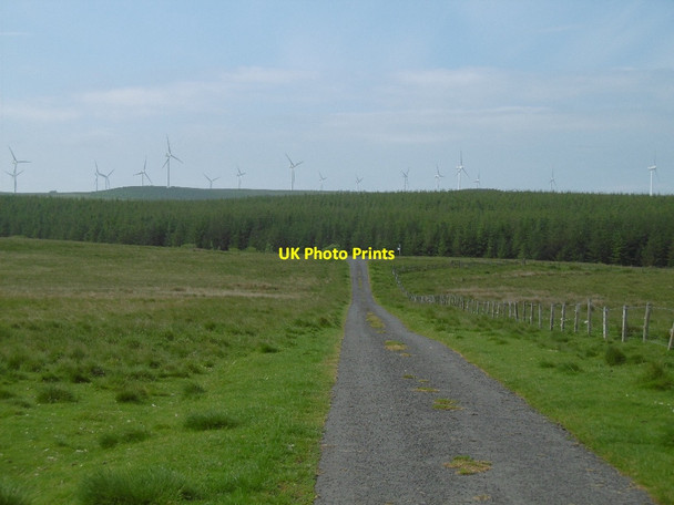 Photo 6"x4" Moorland road Thockrington c2016
