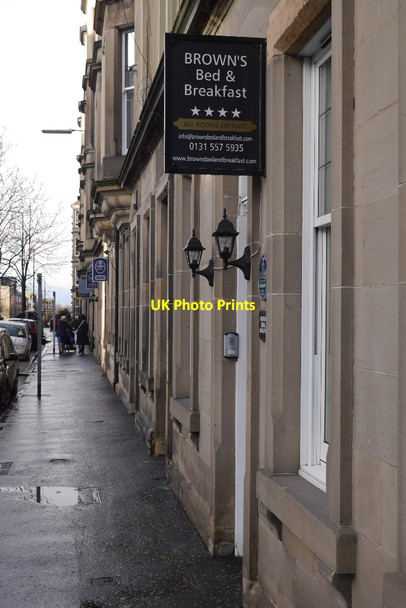 Photo 6"x4" Bed and Breakfast, McDonald Road Edinburgh c2015