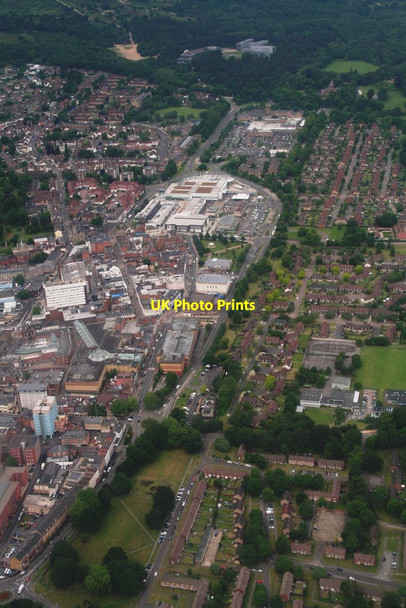 Photo 6"x4" Aldershot: aerial 2016 Aldershot c2016