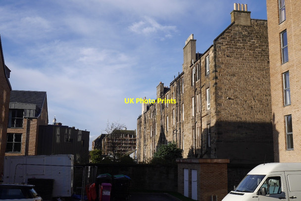 Photo 6"x4" Back of tenements, McDonald Road Edinburgh c2015