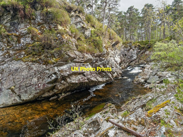 Photo 6"x4" River Affric Tomich\/NH3027 c2016