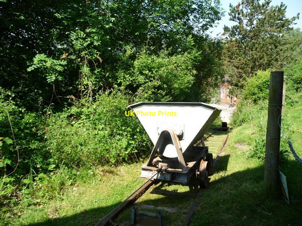 Photo 6"x4" Railway incline, Twyford Waterworks Twyford\/SU4824 c2016