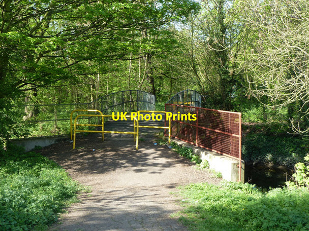 Photo 6"x4" Footbridge over River Roding Ilford\/TQ4486 c2011