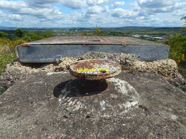 Photo 6"x4" Barrhead ROC Bunker: GZI Mount Barrhead c2016