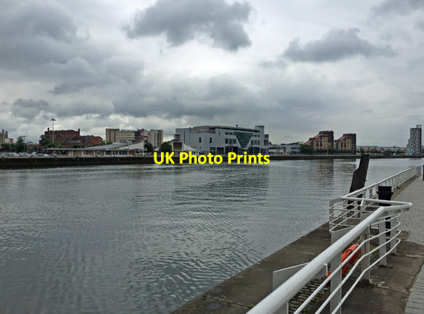 Photo 6"x4" The Clyde at Anderston Quay Glasgow c2016