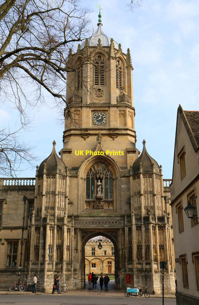 Photo 6"x4" Tom Tower on St Aldates Oxford\/SP5106 c2016
