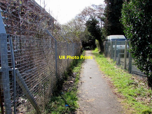 Photo 6"x4" Public footpath south of Park Road, Gorseinon Gorseinon c2016