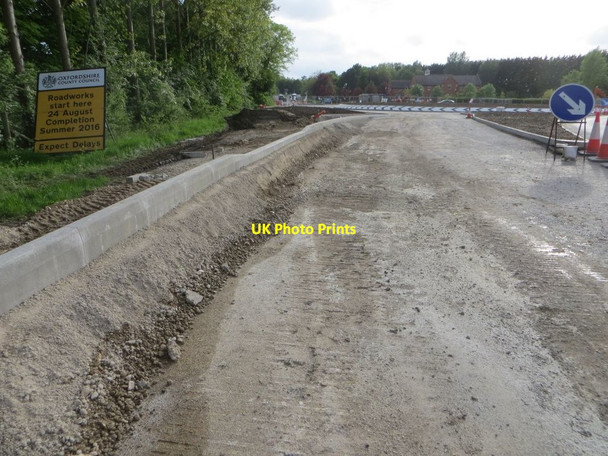 Photo 6"x4" High Kerb Chilton\/SU4885 c2016