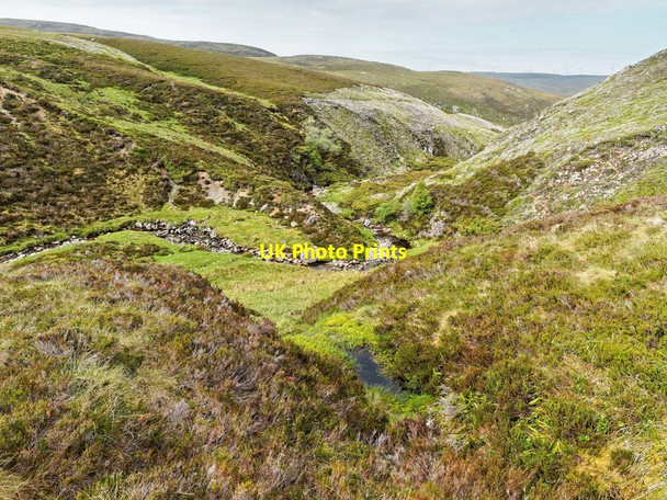 Photo 6"x4" The Allt Tarsuinn - Glenkyllacky Forest Allt Tarsuinn\/NH7025 c2016