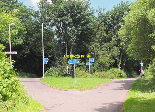 Photo 6"x4" Former railway junction near Craigleith, Edinburgh Ravelston c2016