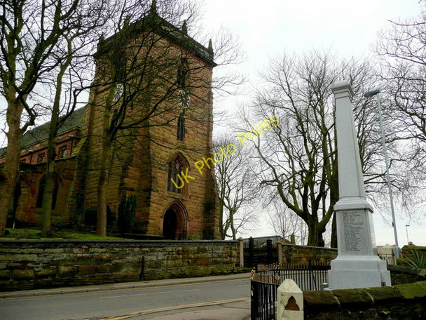 Photo 6"x4" St. James' church, Audley Audley c2009