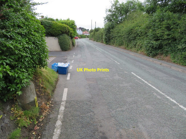 Photo 6"x4" Old Aston Hill and a milestone Connah's Quay c2016