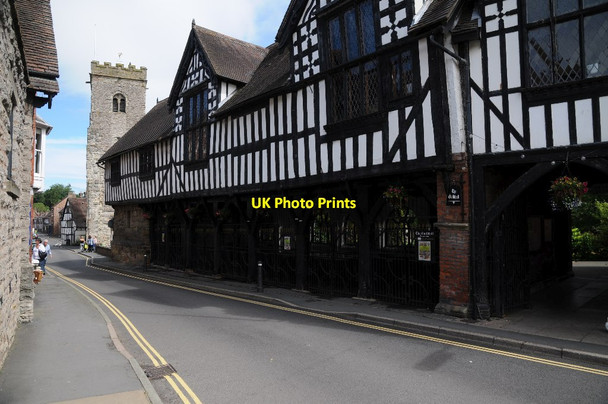 Photo 6"x4" The Guildhall, Much Wenlock Much Wenlock c2016