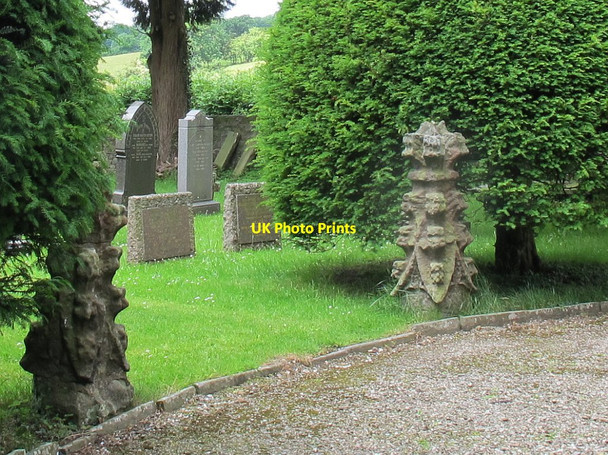 Photo 6"x4" St John the Baptist, Low Bentham: stone pinnacles Low Bentham c2016