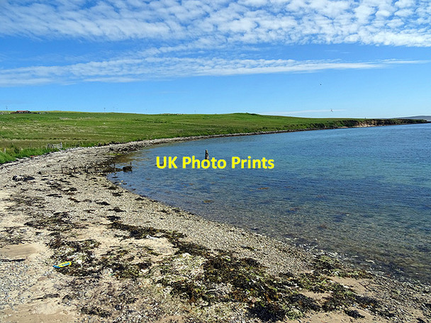 Photo 6"x4" The shore at Booth of Toft Booth of Toft\/HU4376 c2016