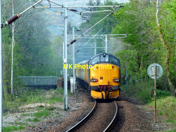 Photo 6"x4" Engineering train at Inverkip Inverkip c2016