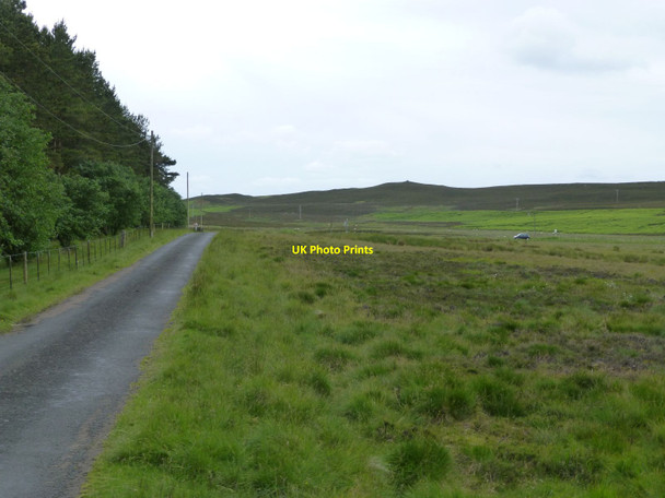 Photo 6"x4" Approaching the A696 Knowesgate c2016