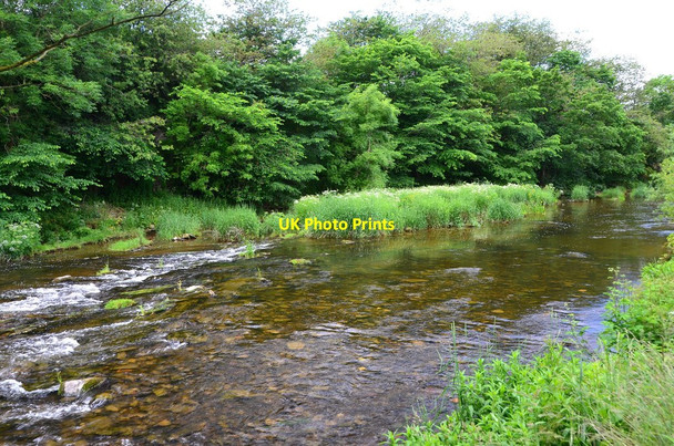 Photo 6"x4" Rapids on the Whiteadder Water Chirnsidebridge c2016