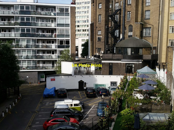 Photo 6"x4" Elms Mews from Room 466 of the Corus Hotel, Lancaster Gate Paddington\/TQ2681 c2016
