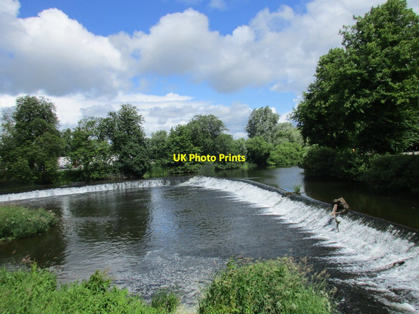 Photo 6"x4" The River Suir above Cahir Bridge Caher c2016