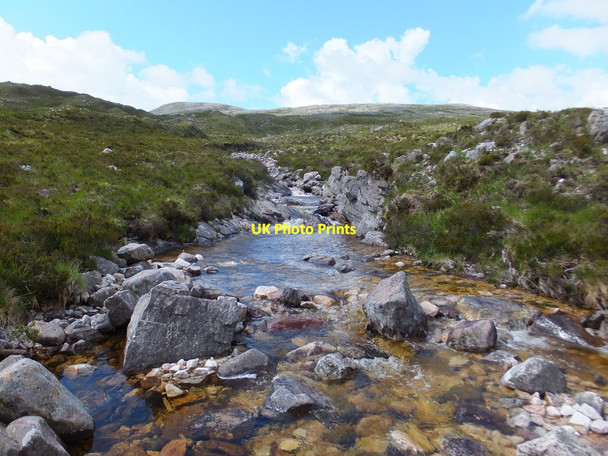Photo 6"x4" Allt Lochain Ghobhlaich Coulin Lodge c2016