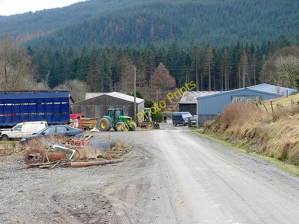 Photo 6"x4" Farmyard at Pont Rhydgaled Pont Rhydgaled c2009