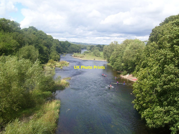 Photo 6"x4" River Wye, Hay-on-Wye Hay-on-Wye\/Y Gelli Gandryll c2011