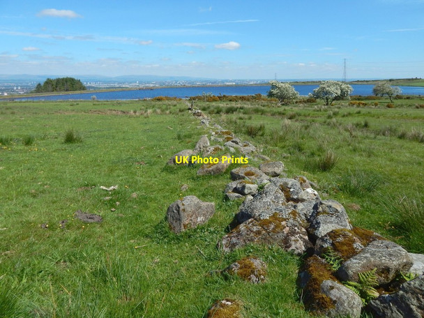 Photo 6"x4" Old dry-stone wall Gateside\/NS4858 c2017
