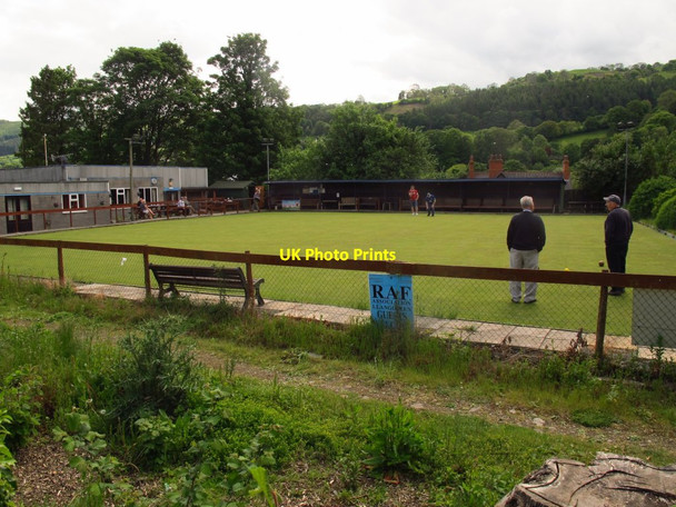Photo 6"x4" RAFA bowling club, Llangollen Llangollen c2017