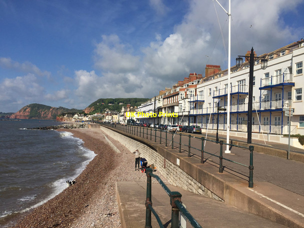 Photo 6"x4" Sidmouth seafront Sidmouth c2017