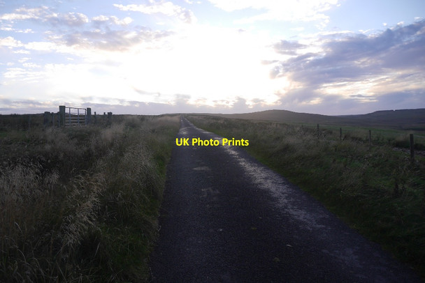 Photo 6"x4" Minor road, Trough End Horsley\/NY8496 c2016