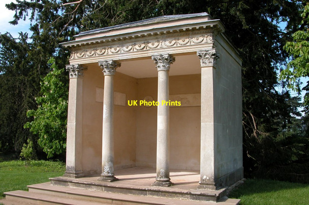 Photo 6"x4" Island Temple, Croome Park High Green\/SO8745 c2005