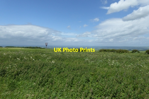 Photo 6"x4" Beacon above Settrington Settrington c2017