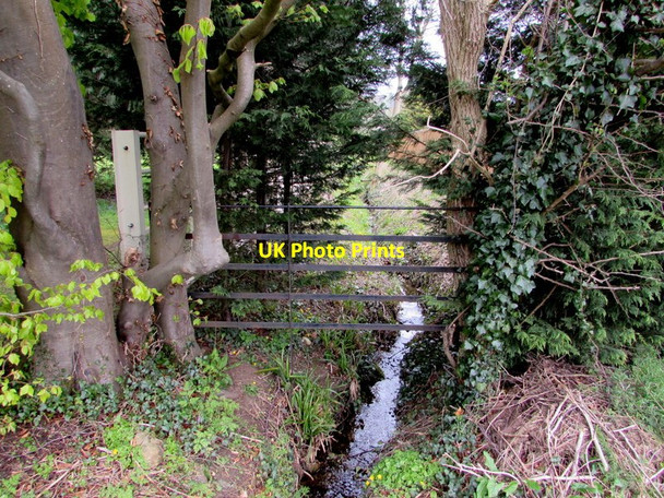 Photo 6"x4" Brook near the northern edge of Broadway Broadway\/SP0937 c2016