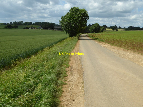 Photo 6"x4" Road approaching Swalcliffe Grange Swalcliffe c2017