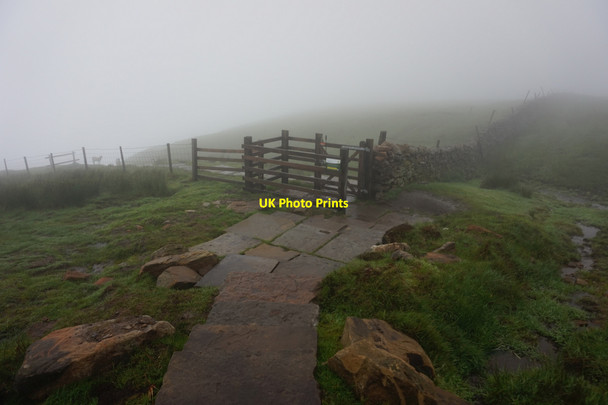 Photo 6"x4" 7-22am, stile near The Arks Chapel-le-Dale c2017