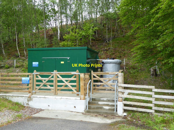 Photo 6"x4" Water treatment plant at Borrodale Druimindarroch c2017