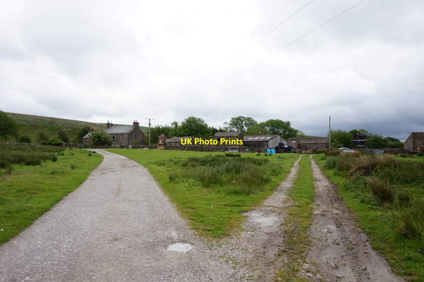 Photo 6"x4" 11-55am path at Nether Lodge Selside\/SD7875 c2017