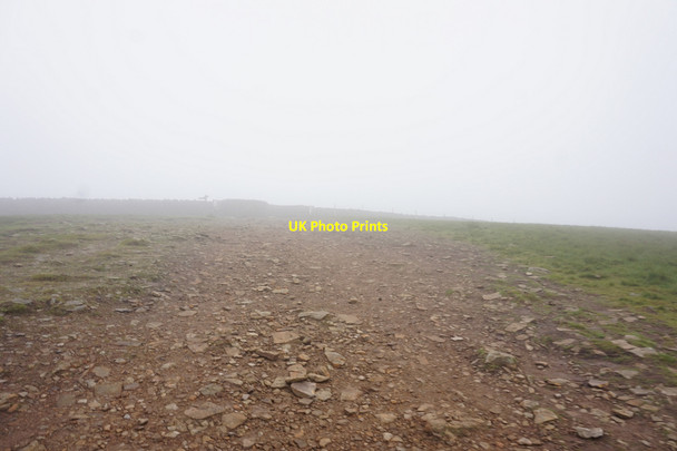 Photo 6"x4" 2-10pm the summit of Pen-y-ghent Brackenbottom c2017