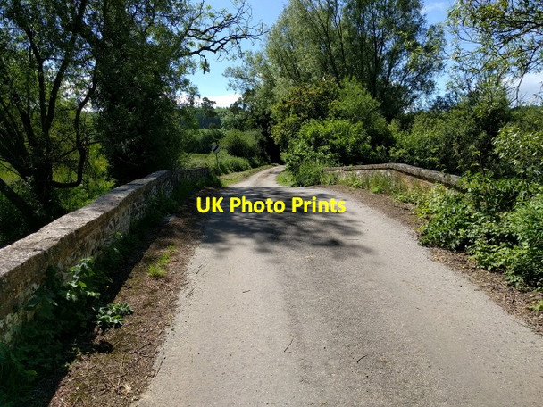 Photo 6"x4" Bridge over the River Kennet at Axford Axford\/SU2369 c2017