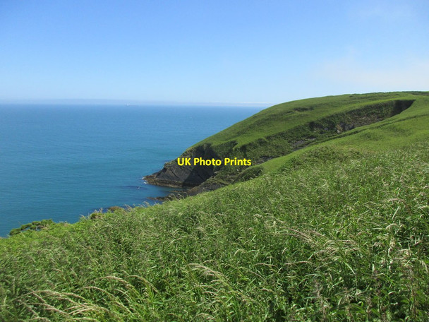 Photo 6"x4" Headland south of Robert's Cove Minane Bridge c2017