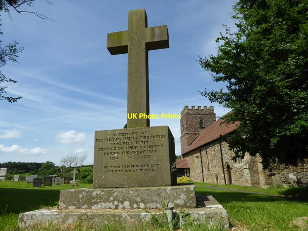 Photo 6"x4" Neen Savage war memorial Neen Savage c2017