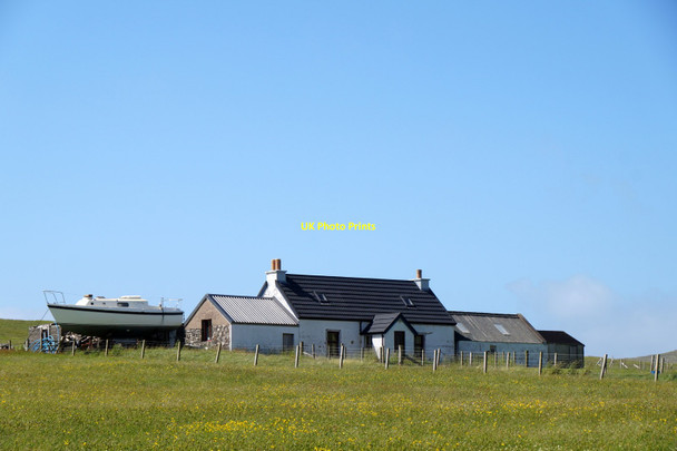 Photo 6"x4" House at Northbrae, Brae Brae\/HU3668 c2017
